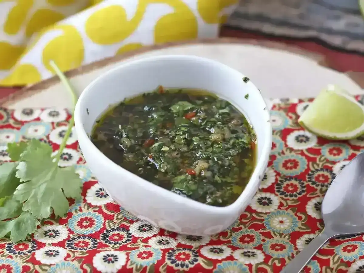 Chimichurri hemma - frisk sås till grillat och mer