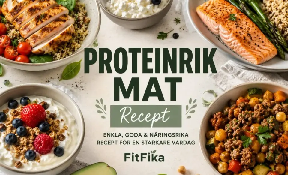 Proteinrik mat som fungerar i vardagen